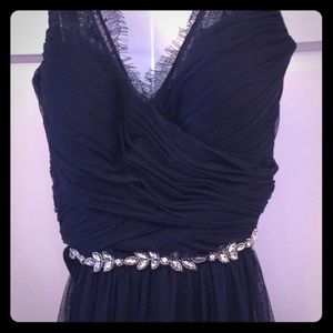 BHLDN Fleur Dress, Navy